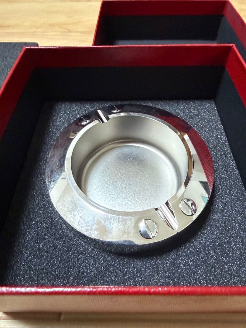 Cartier ステンレススチール 灰皿