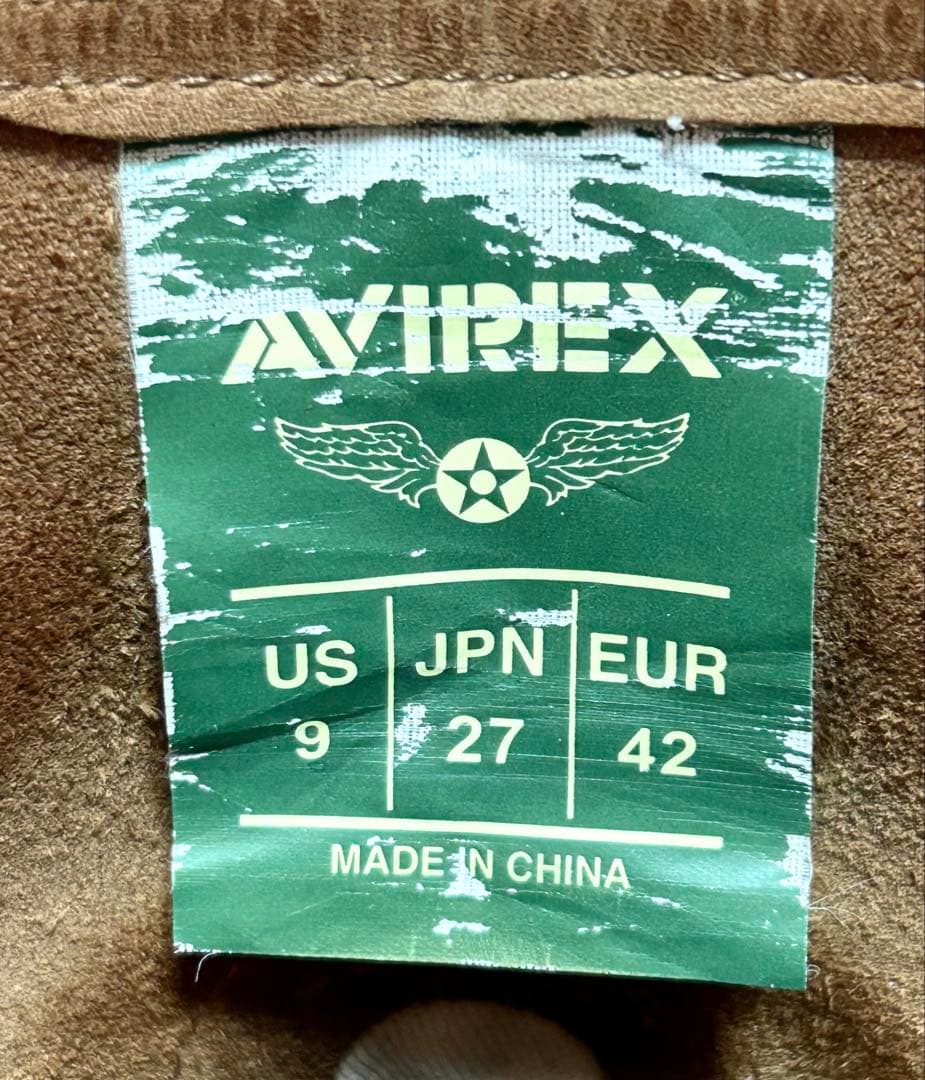 【27cm】AVIREX ショートエンジニアブーツRED★ハーレーgpzWING