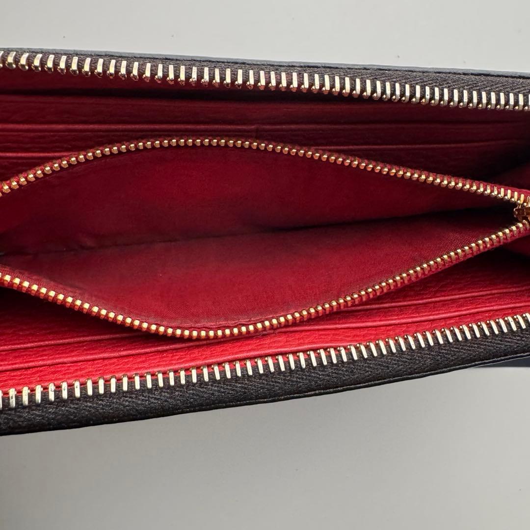 【極上美品】221 PRADA プラダL字ファスナー 長財布