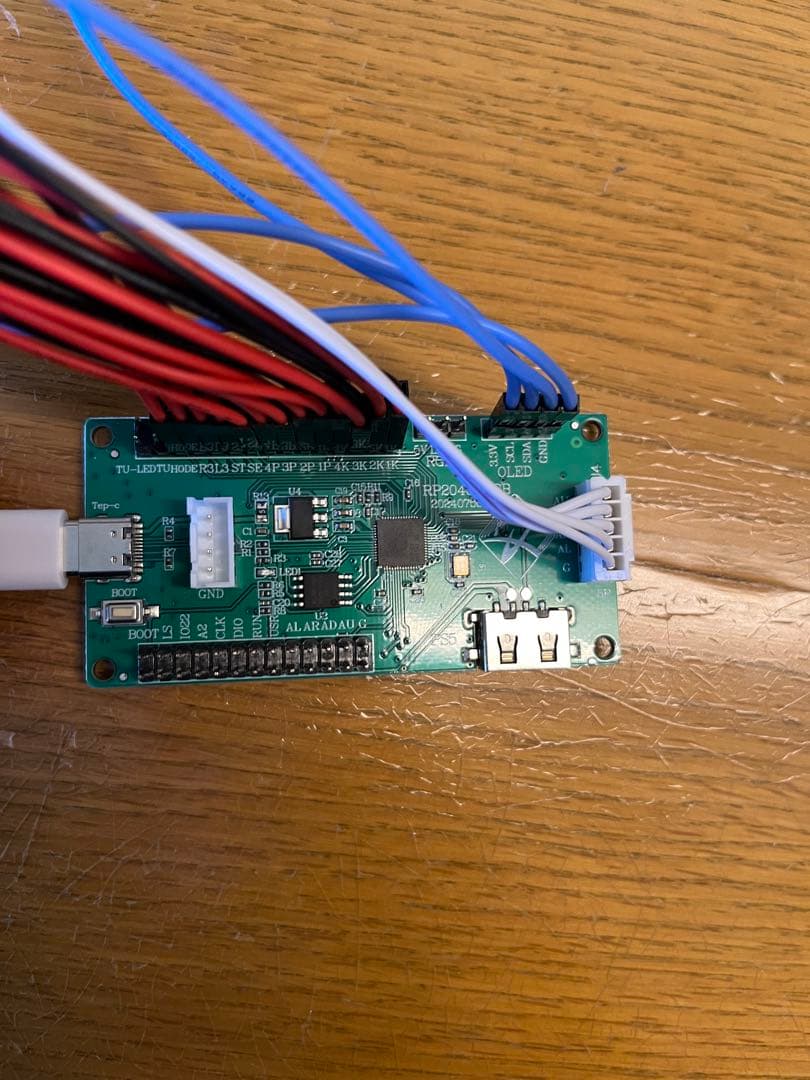 くろまき工房　アケコン　Gスタイル　ボタン・レバー・配線付き（おまけ）