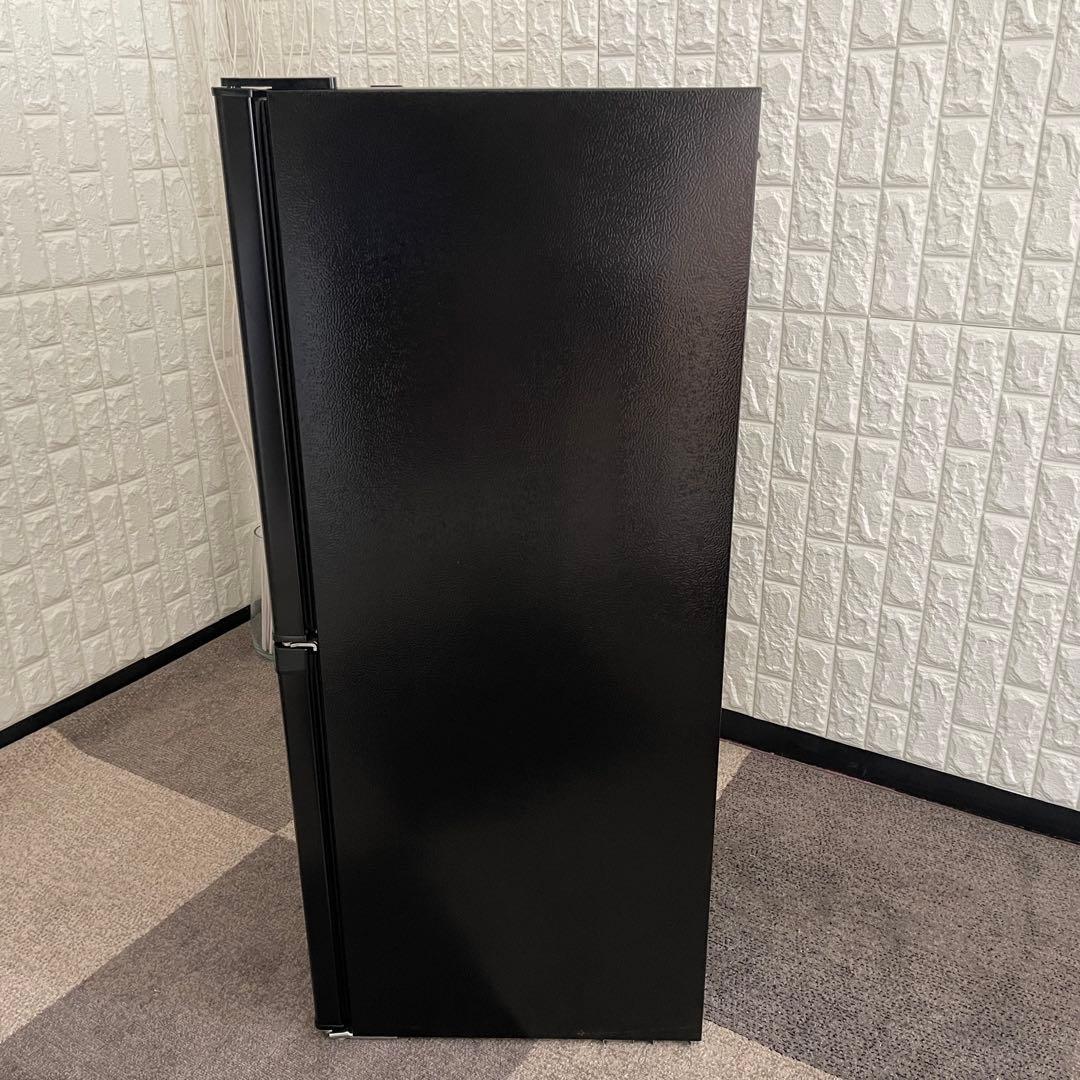 東京23区配送無料✨家電3点セット　ブラック　冷蔵庫　洗濯機　レンジ　美品