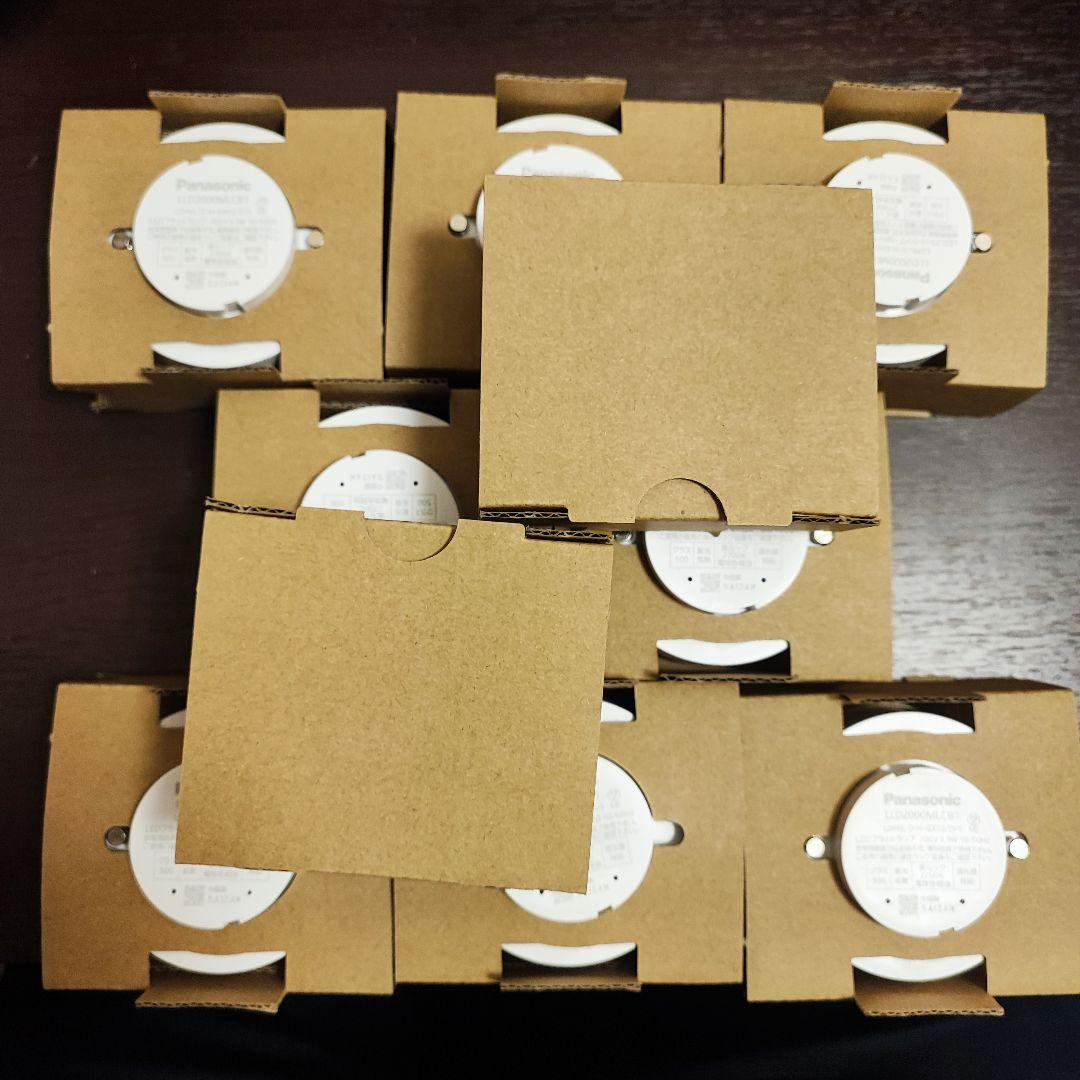 【美品】LLD2000MLCB1 10個セット　LEDフラットランプ