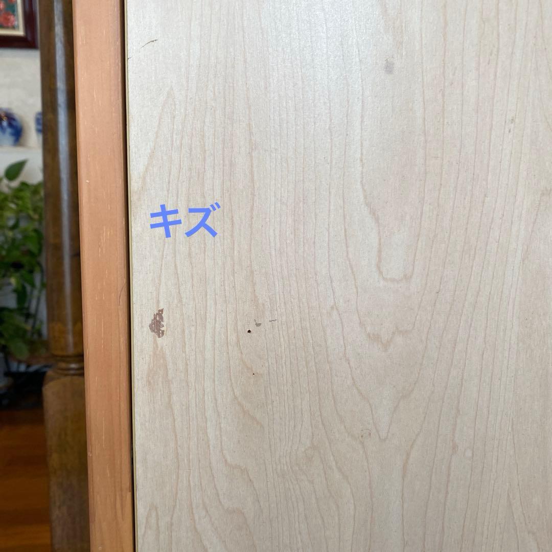 キャビネット ガラス戸棚 5段 食器棚 書棚 収納棚 リビング収納 ナチュラル