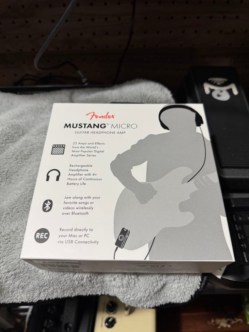 Fender Mustang Micro ギター用ヘッドフォンアンプ