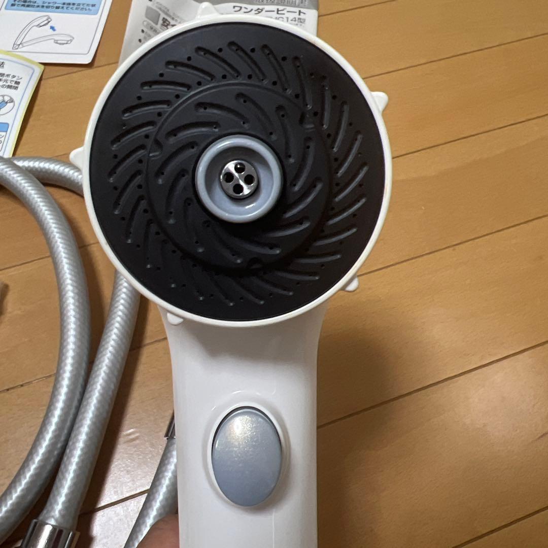 TOTO ワンダービートクリップ マッサージ　シャワーヘッド