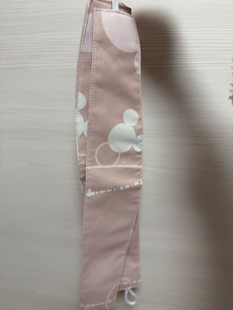 Disney 遮光カーテンミッキーモチーフ ピンク