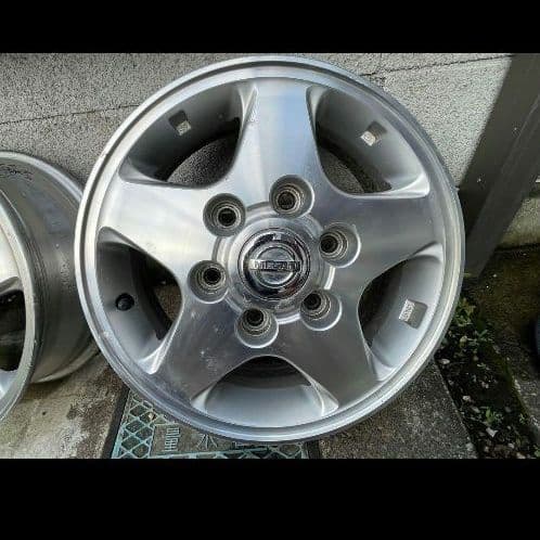 日産 E25キャラバン 純正アルミホイール15インチ 4個セット