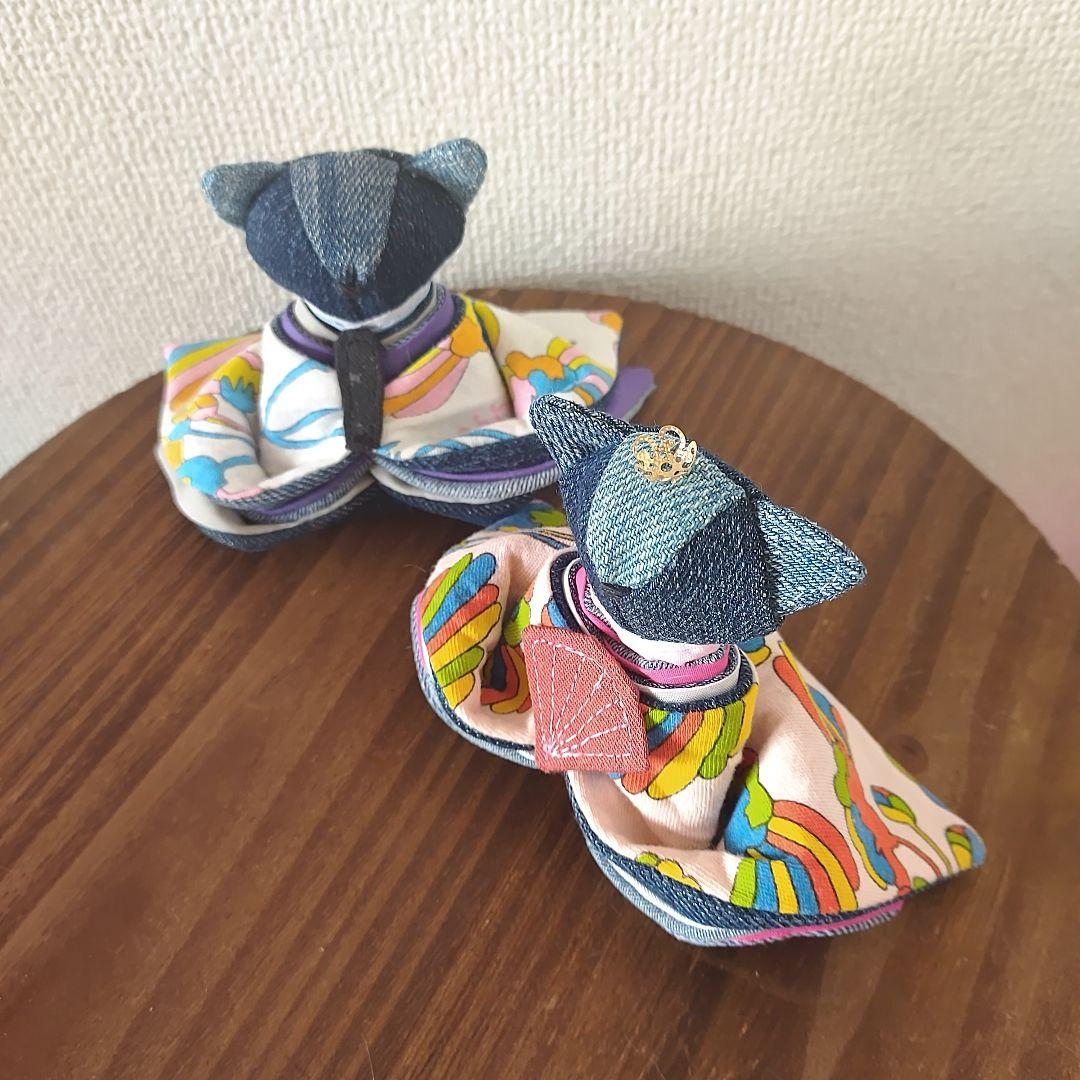 デニムリメイク♡雛人形⋈*。゜