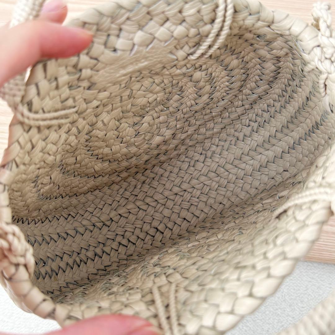 【美品✨️】Aeta アエタ KG CIRCLE BASKET S アイボリー