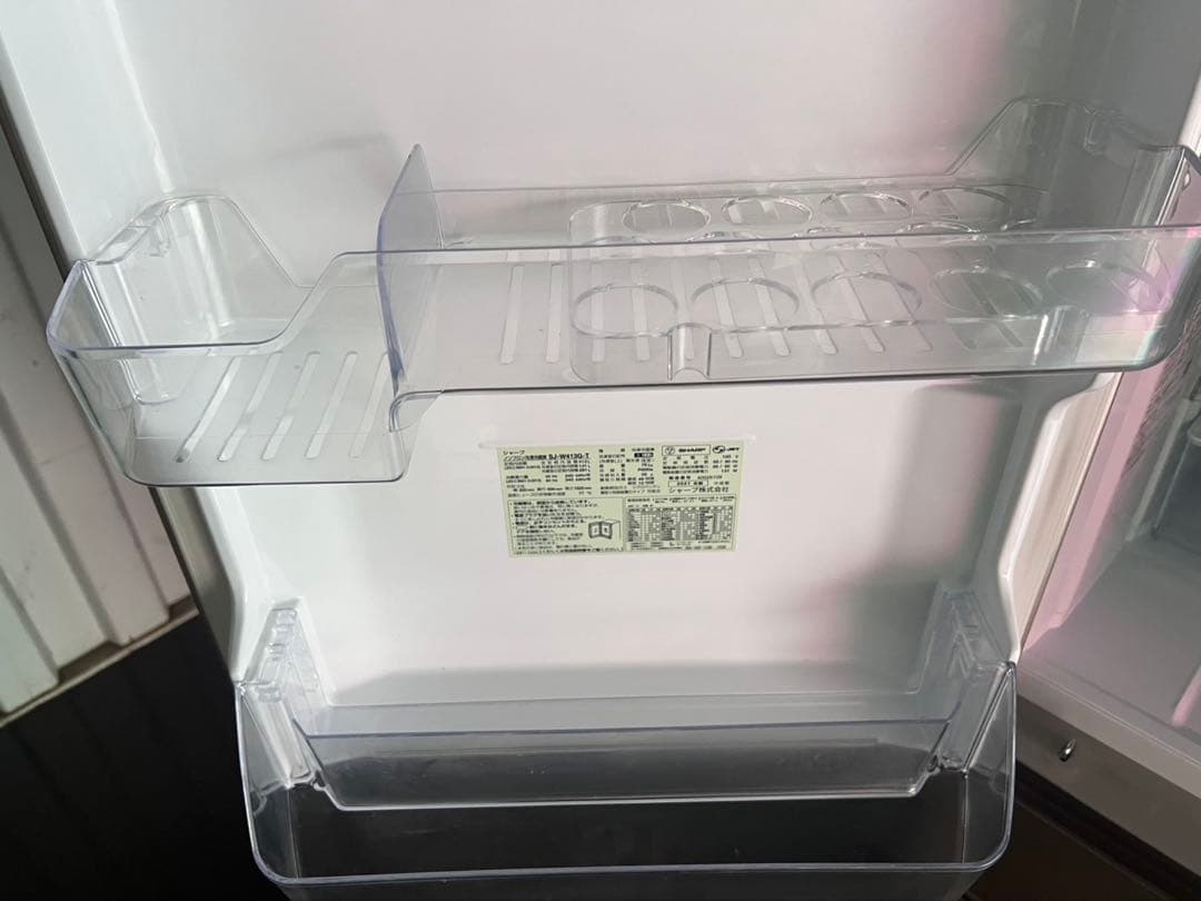 SHARP シャープ ノンフロン冷凍冷蔵庫 SJ-W413G-T