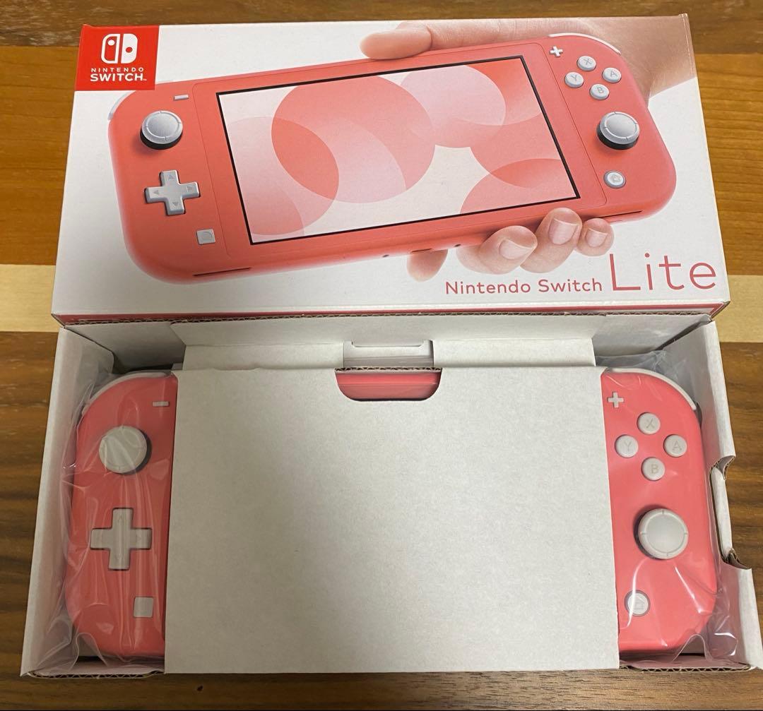 Nintendo Switch Lite Coral 箱付き
