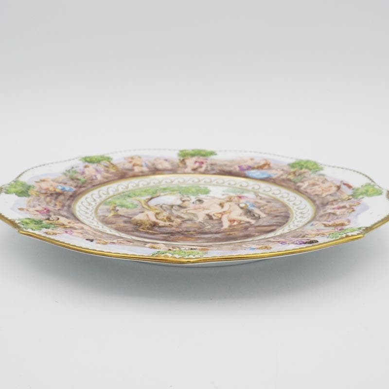 リチャードジノリ カポディモンテ プレート 22cm カラーレリーフ #2