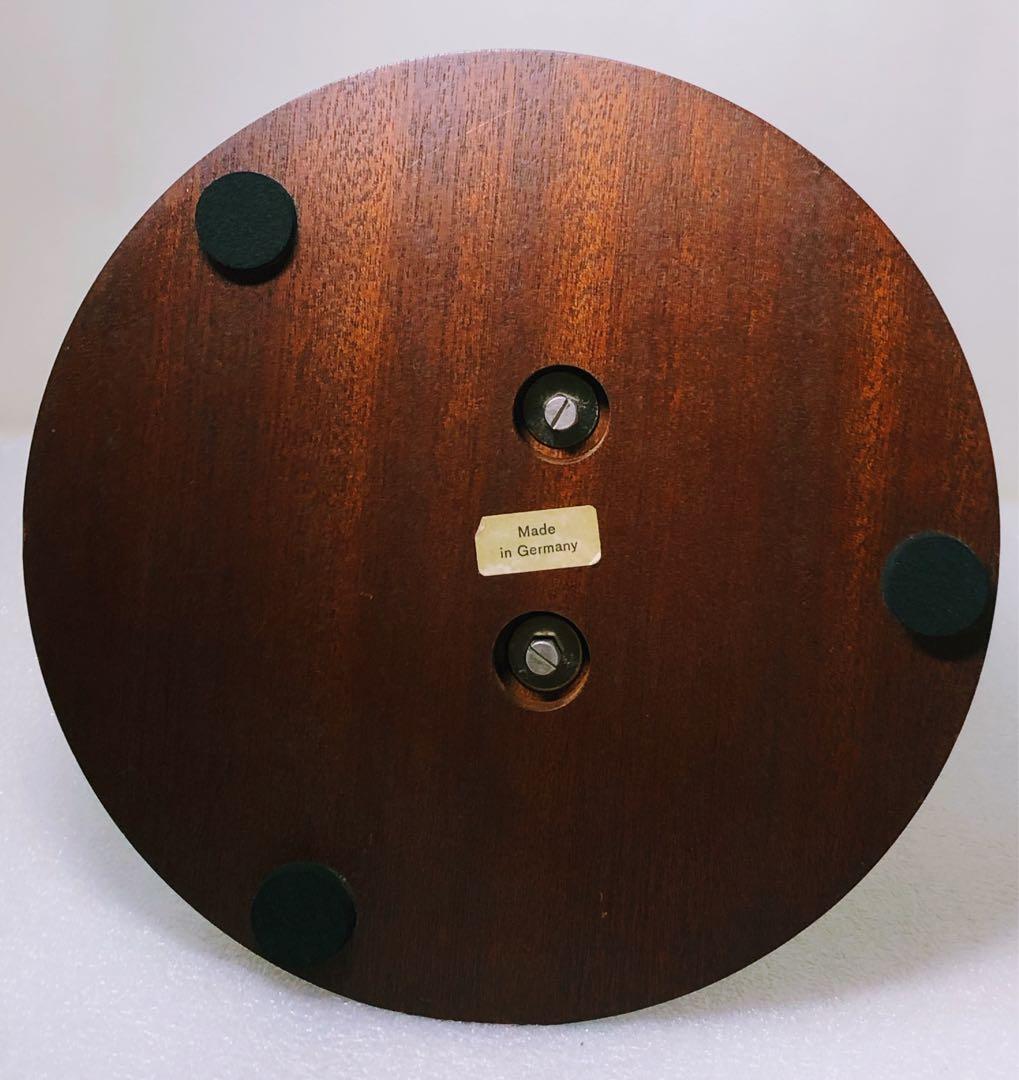 アンティーク商品☆Hermleガラスドーム ゼンマイ振り子 置時計 1988年製