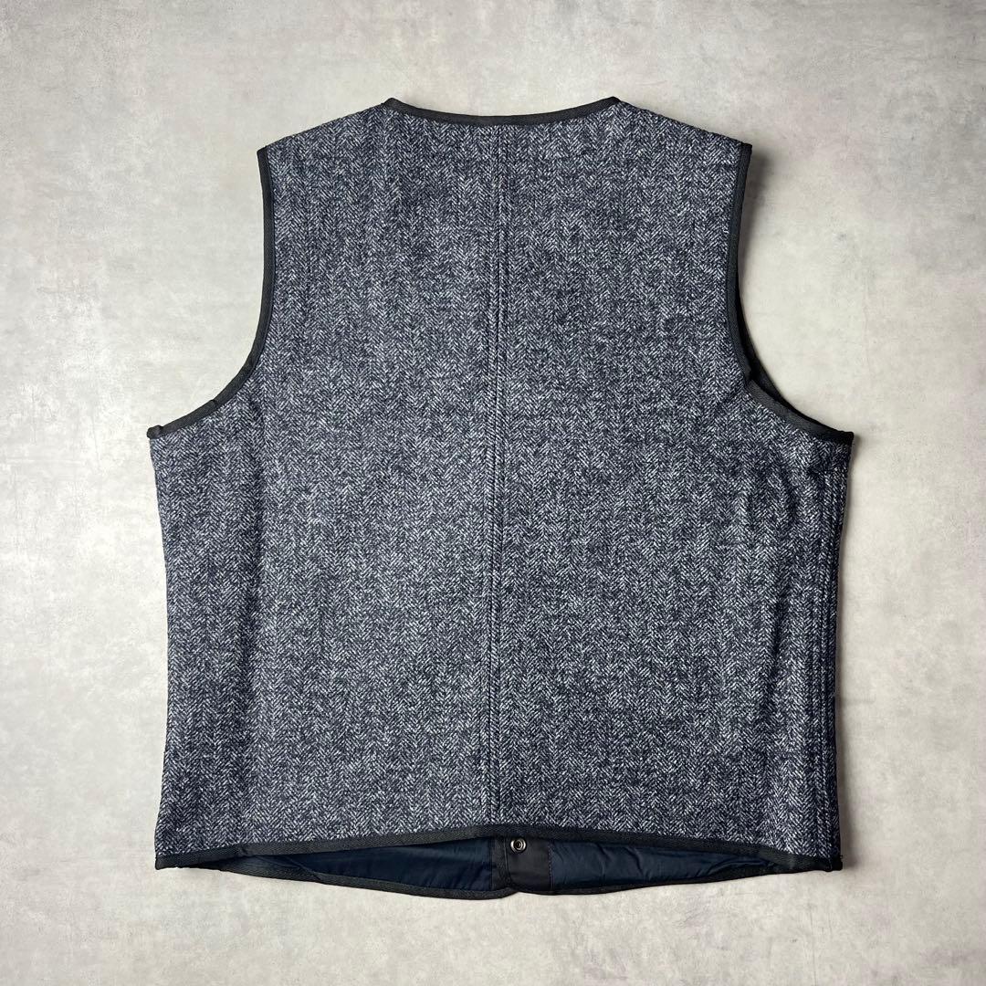 ✅新品　ベスト　ジレ　ウール　復刻　ネイビー　ブラウンズビーチ 似　アメカジ　L