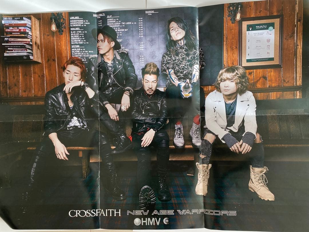 【匿名配送】Crossfaith 邦楽CD 7枚セット ポスター付き