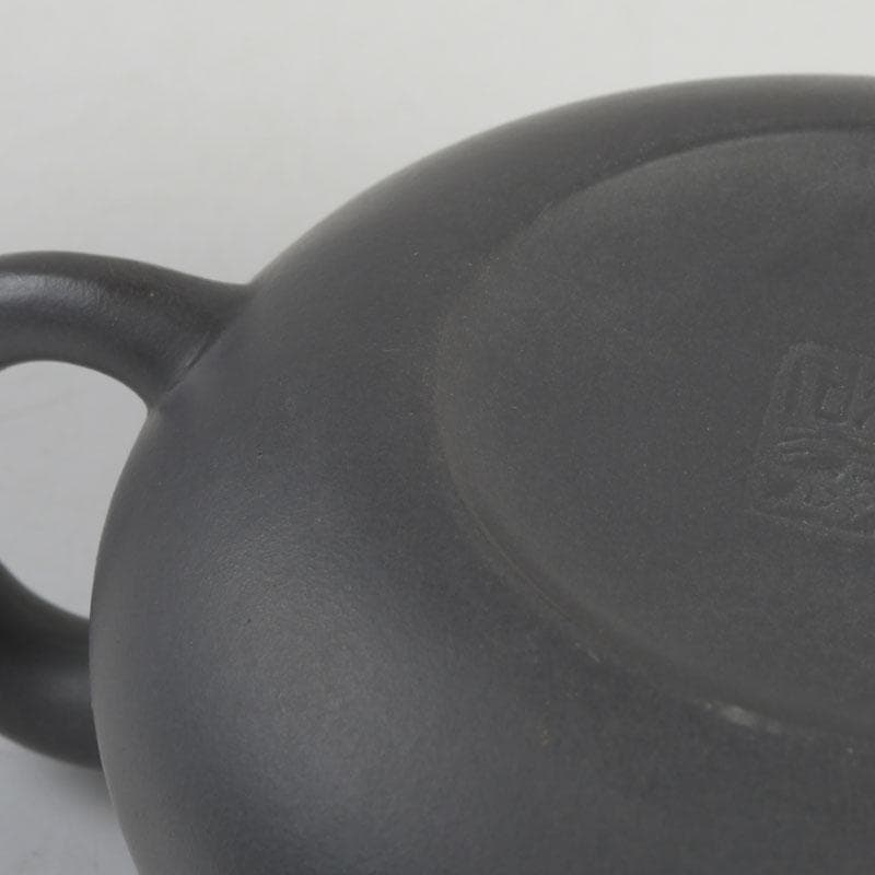 中国　紫砂　朱泥　急須　茶壷　在銘　C　9236