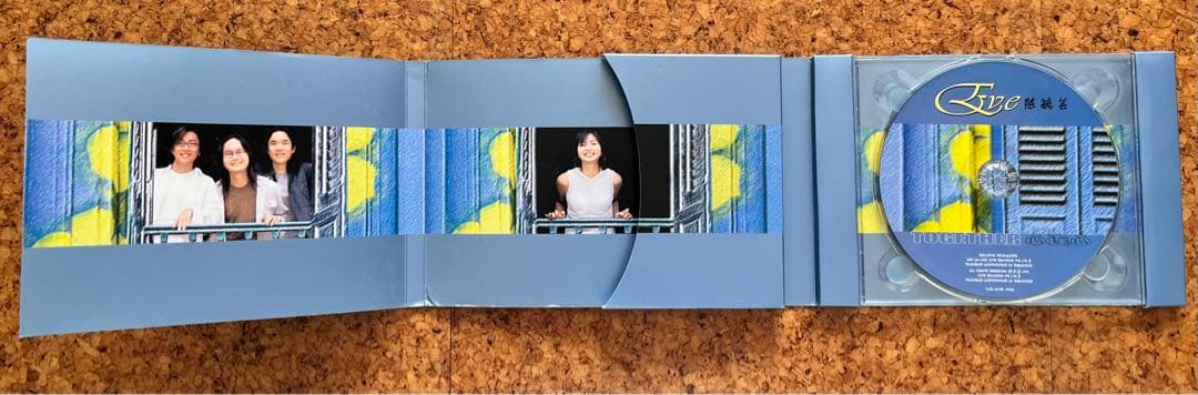 シンガポールのEVEのCD「TOGETHER」（心達心）メモ帳など付録付き