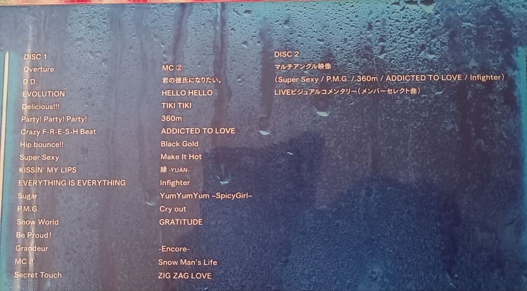 ミュージック Man LIVETOUR2021Mania