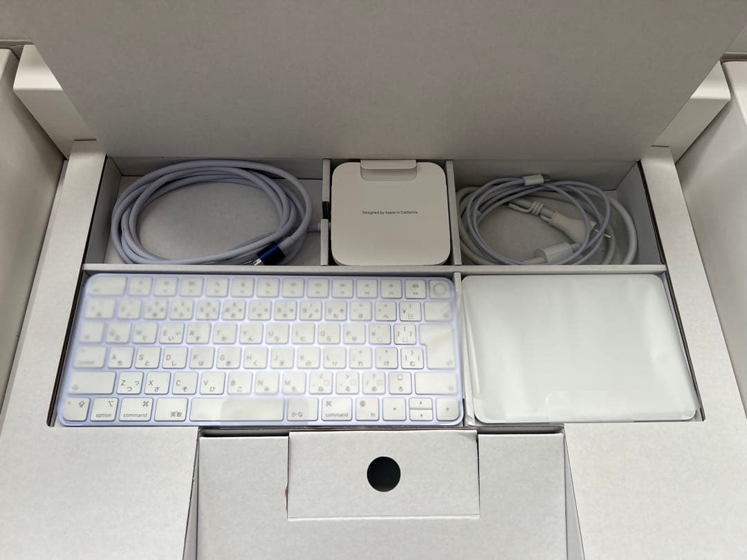 iMacパープル24インチ 8GB M1チップ 元箱あり梱包済