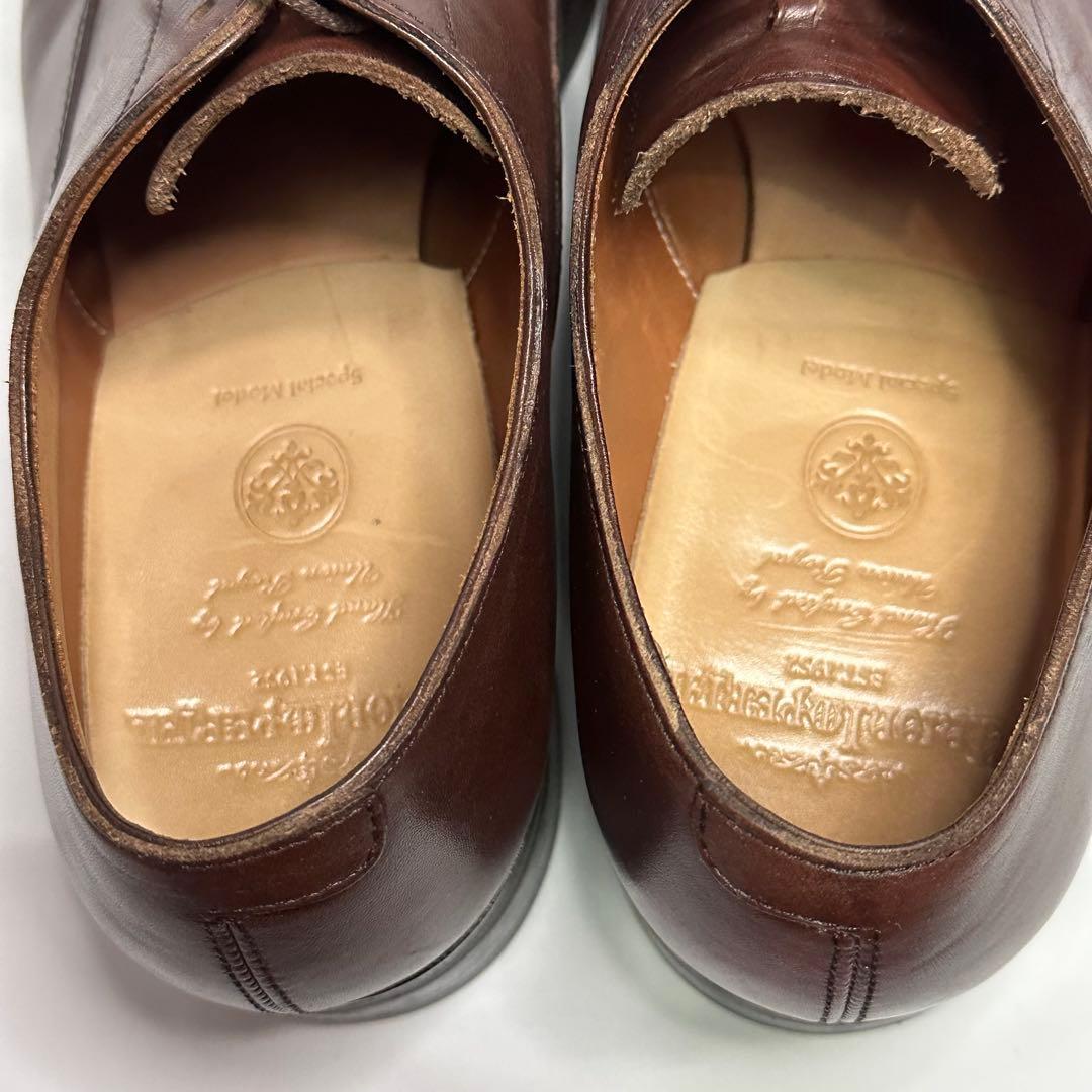 美品☆定価6万円☆ユニオンインペリアル☆革靴☆ブラウン☆U2006☆181