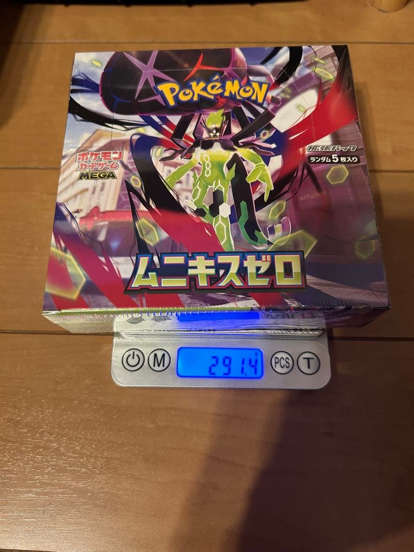ポケモンカードゲーム　ムニキスゼロ　新品未開封　シュリンク付き4box 高重量