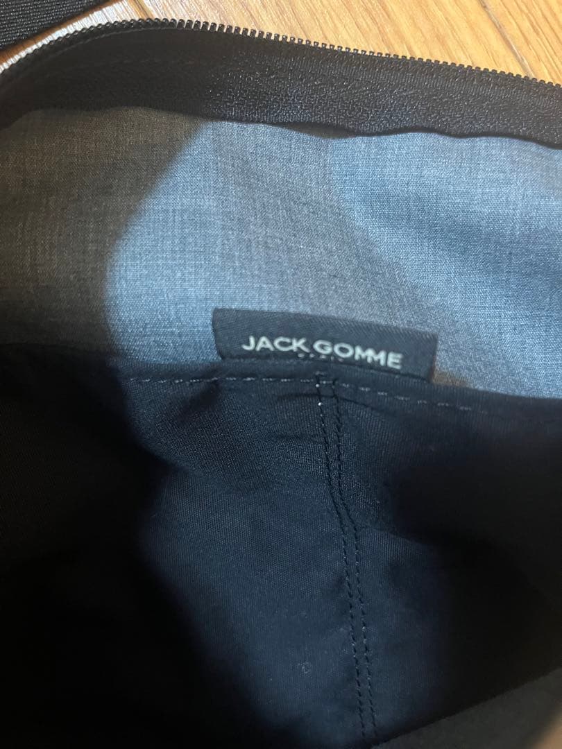 美品 JACK GOMME ショルダーバッグ シルバー