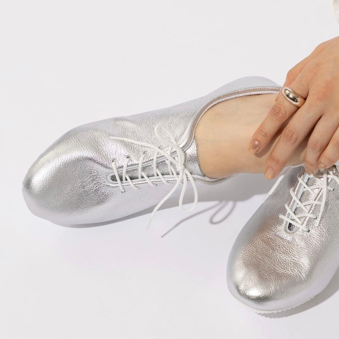 9【未使用】CROWN DANCE JAZZ SILVER 　23.5㎝