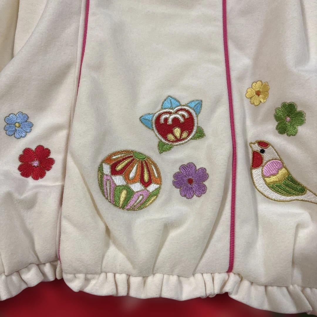 七五三　産着　三歳正絹着物　長襦袢六点セット　美品　乙葉