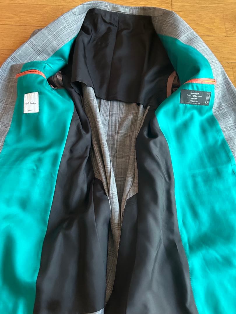 Paul Smith チェック柄スーツ スリーピースLサイズ