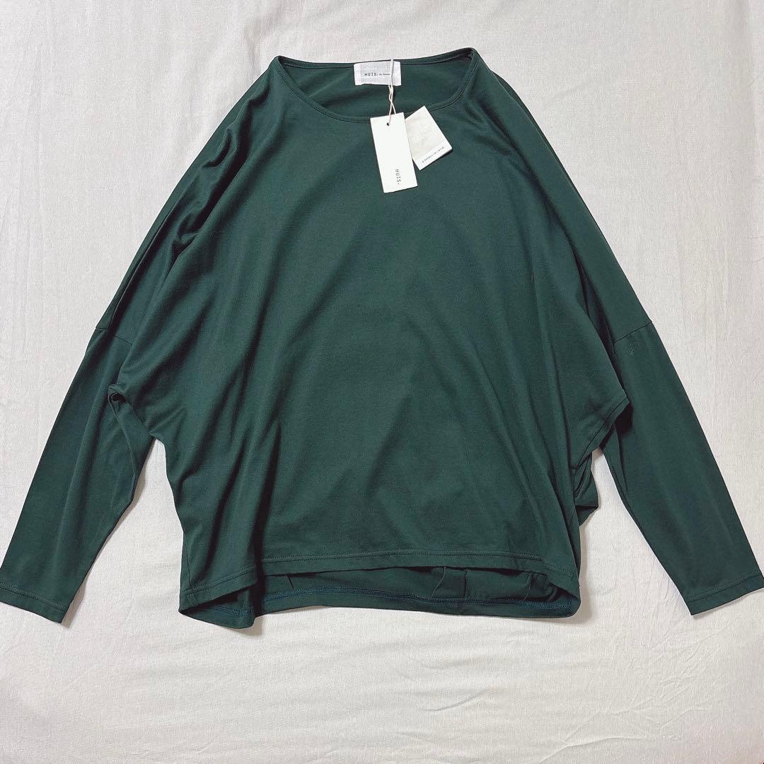 新品タグ付✨HUIS. 遠州織物 SUVIN COTTON コクーンカットソー