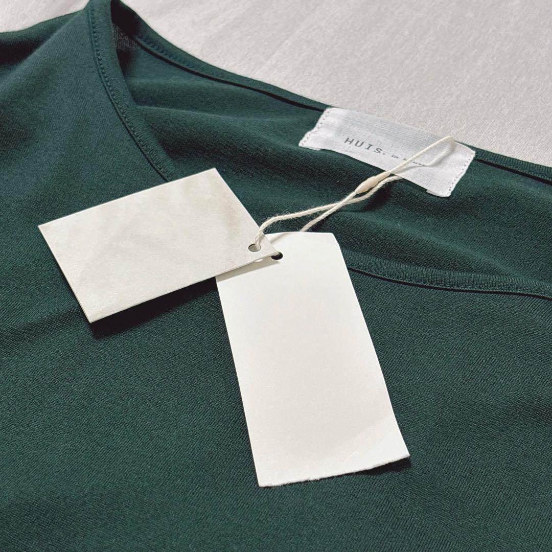 新品タグ付✨HUIS. 遠州織物 SUVIN COTTON コクーンカットソー
