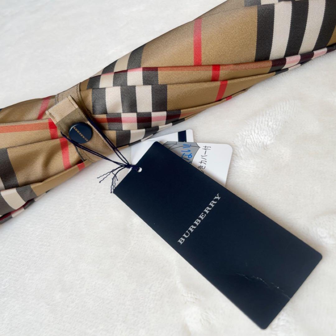 新品未使用 BURBERRY バーバリー ノバチェック 傘 男女兼用 アンブレラ