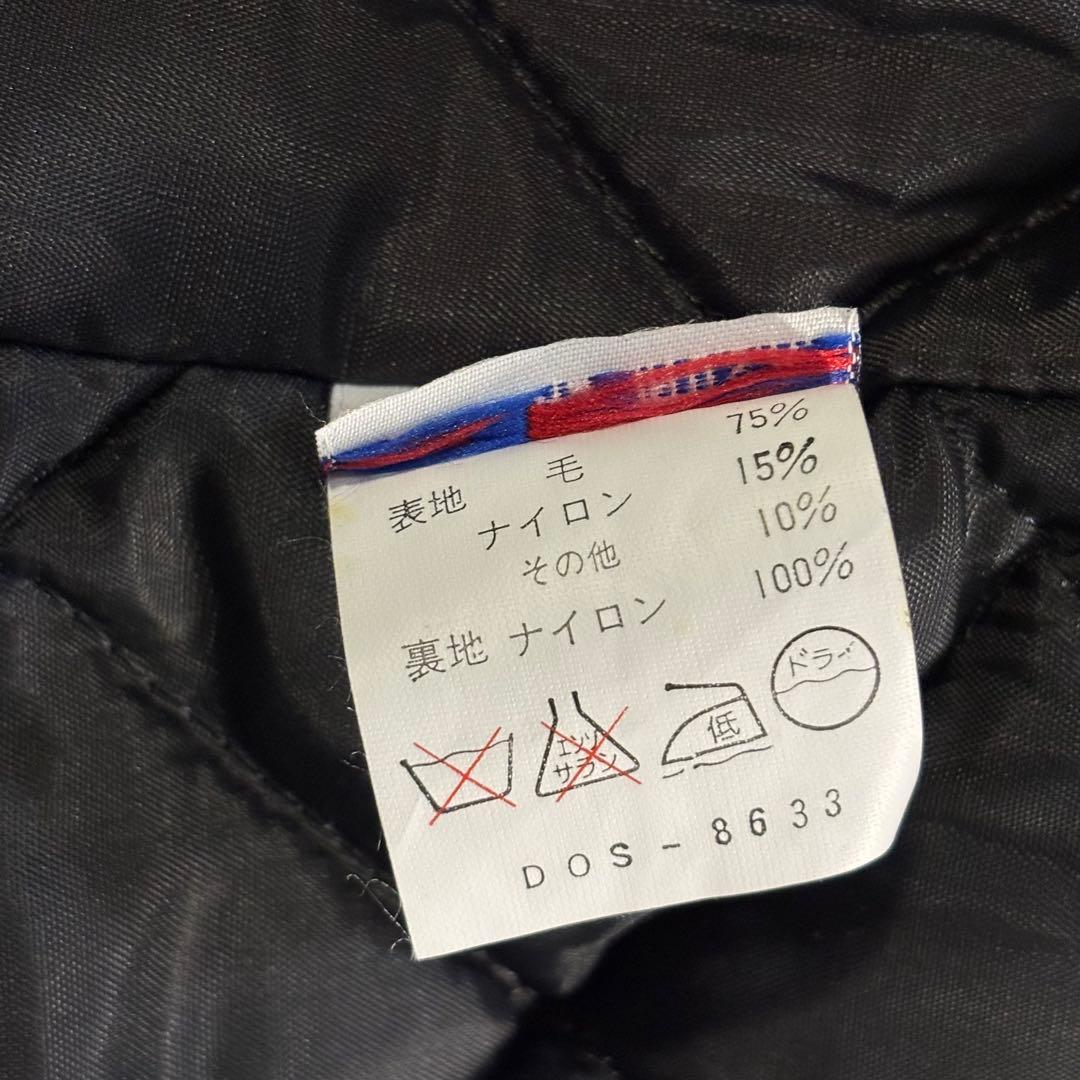 【美品】Schott Pコート 740N アメリカ製 キルティング 42 黒
