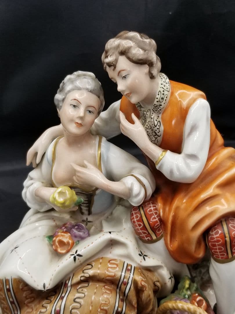 ババリア　ゲロルド　GEROLD　PORZELLAN 置物　フィギュリン