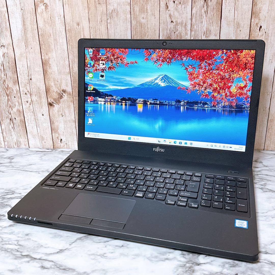 1台限定✨すぐ使えるノートパソコンPC 高性能i3＆爆速SSD/メモリ8GB