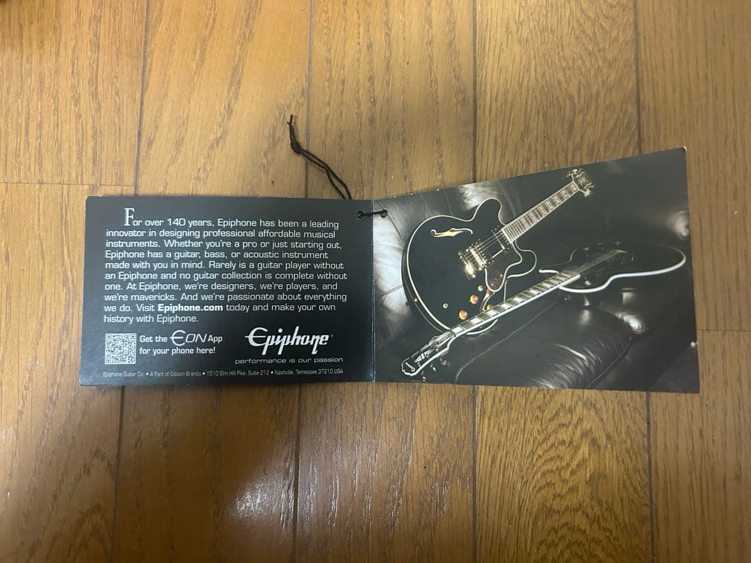 エピフォン　レスポールギター　Epiphone Shinorin