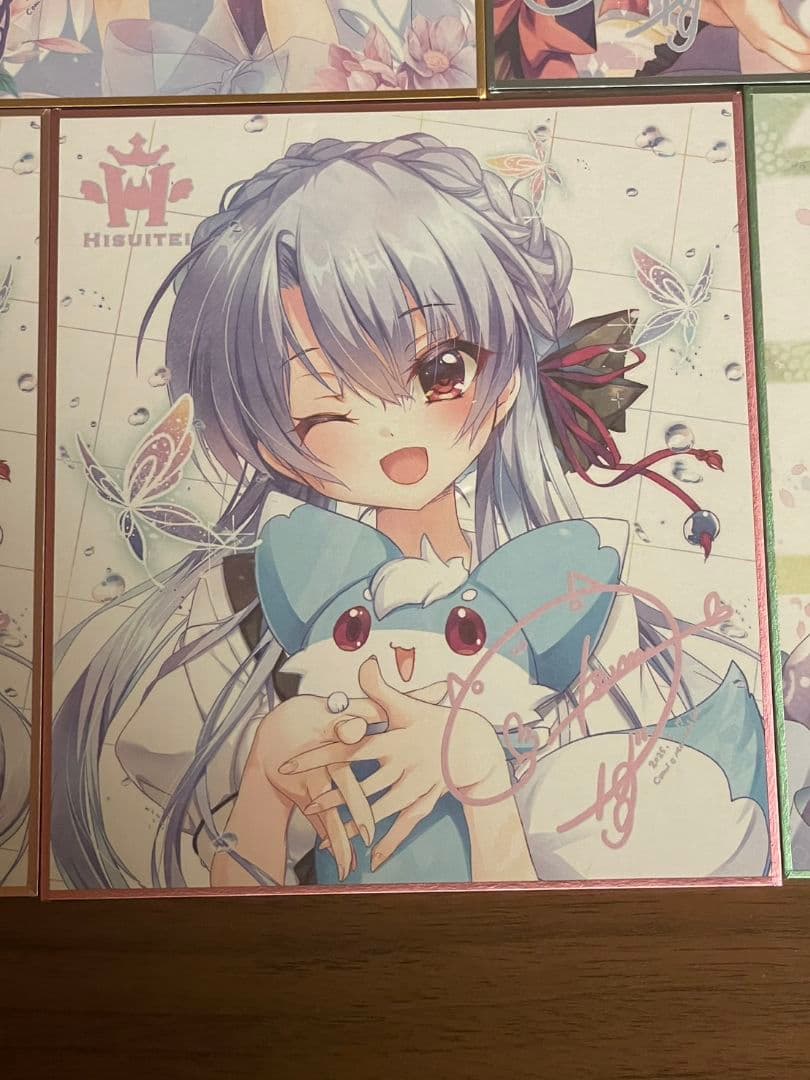 翡翠亭 c106 ミニ色紙 コンプセット