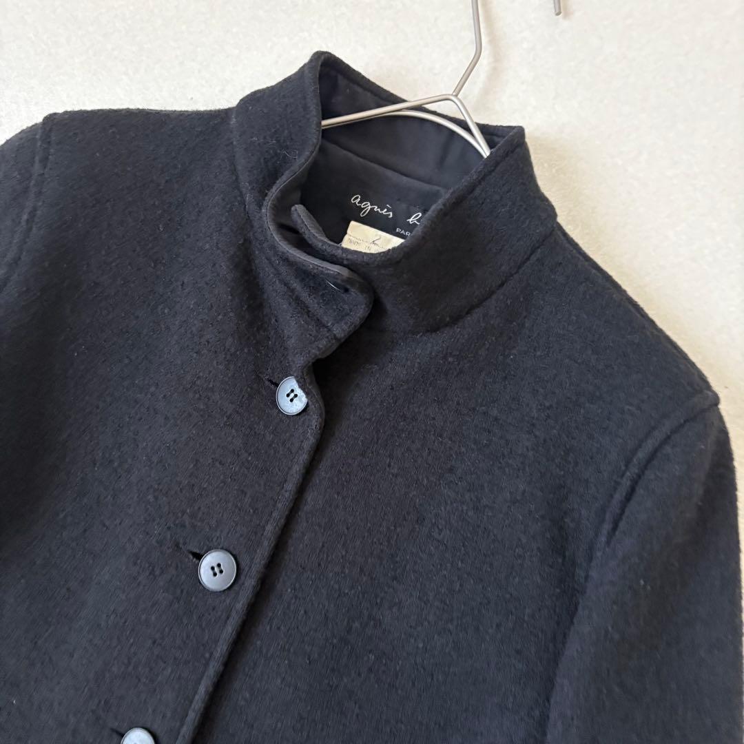 アニエスベー フランス製　ヴァージンウール　ショートコート 2