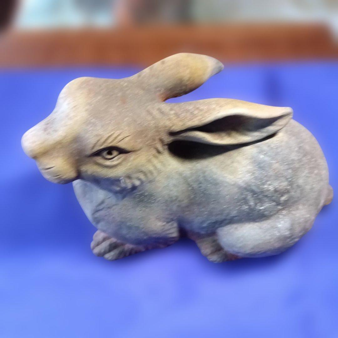 備前焼名工小西陶古作兎