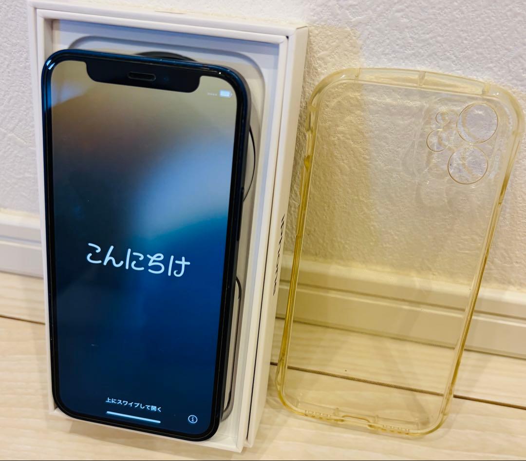 【超美品】 iPhone12mini 128GB ブルー　SIMフリー