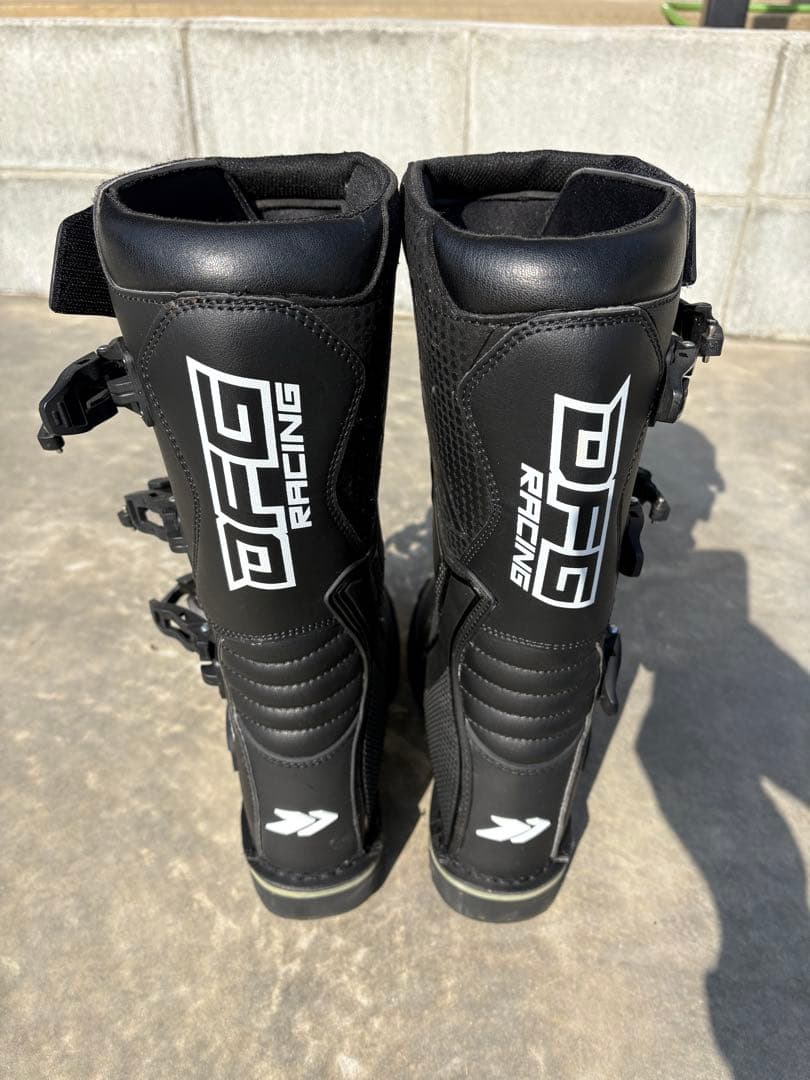 DFG フレックスブーツオフロード ブラック mizuki