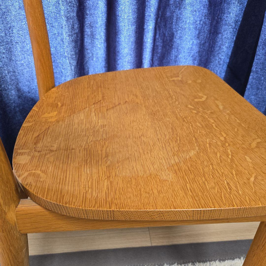 【ゆうゆうさん専用】無印良品　オーク無垢材チェア