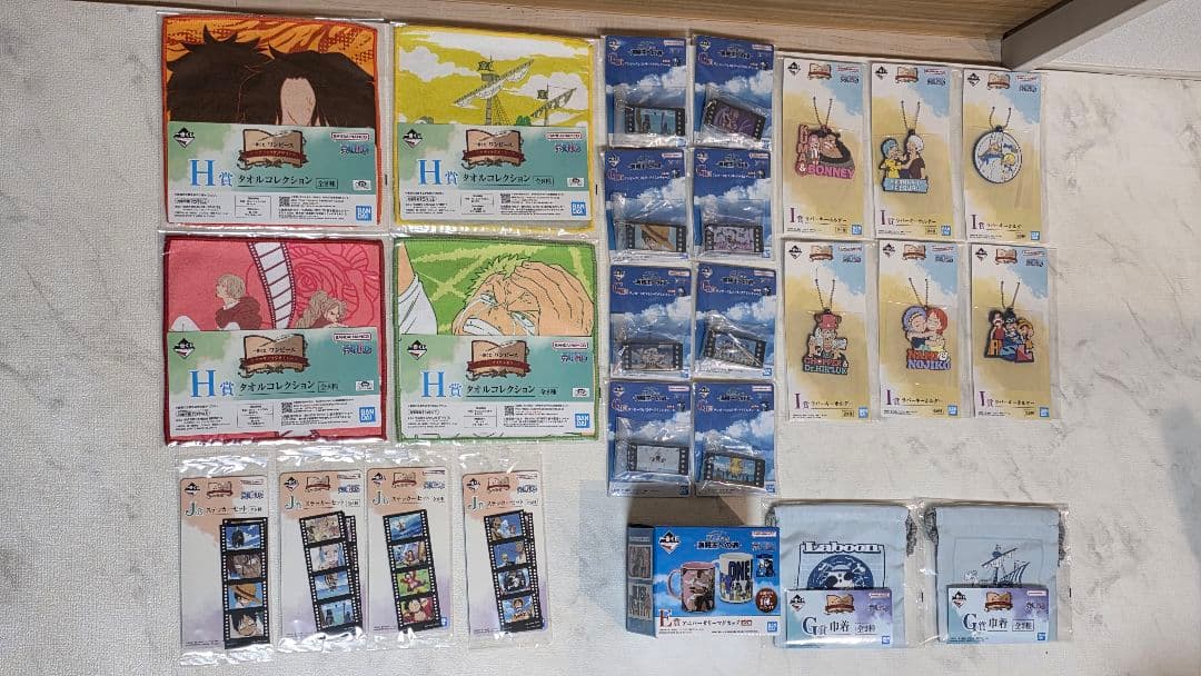 ワンピース　一番くじ　ドラマティックメモリーズ　まとめ売り28点