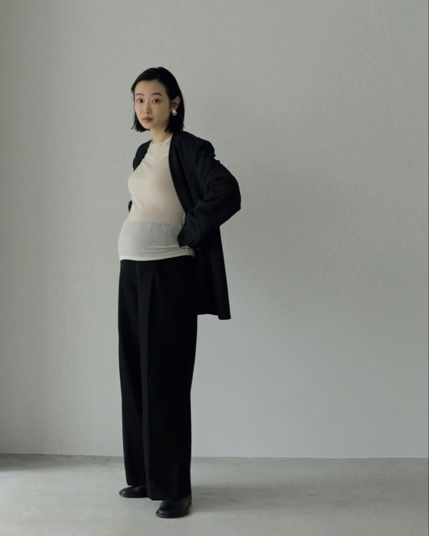 Reha. ／ Tuck Wide Pants