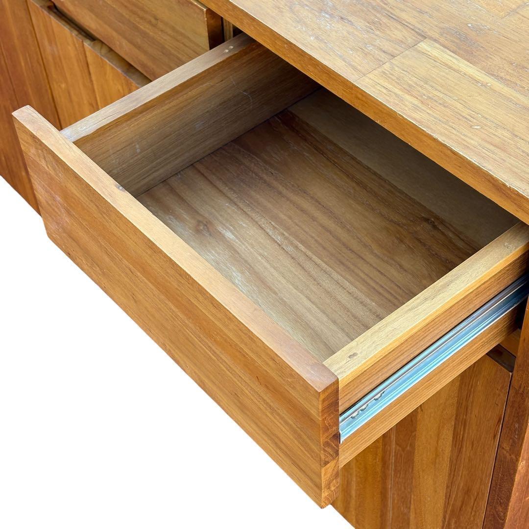 【週末セール】unico ウニコ BREATH ブレス キャビネット チーク無垢