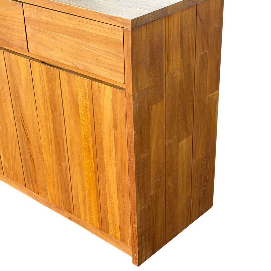 【週末セール】unico ウニコ BREATH ブレス キャビネット チーク無垢