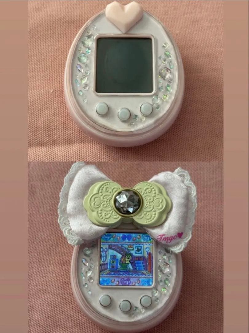 Tamagotchi P's 本体 ＋ キャラクターピアス3点【バラ売り予定】