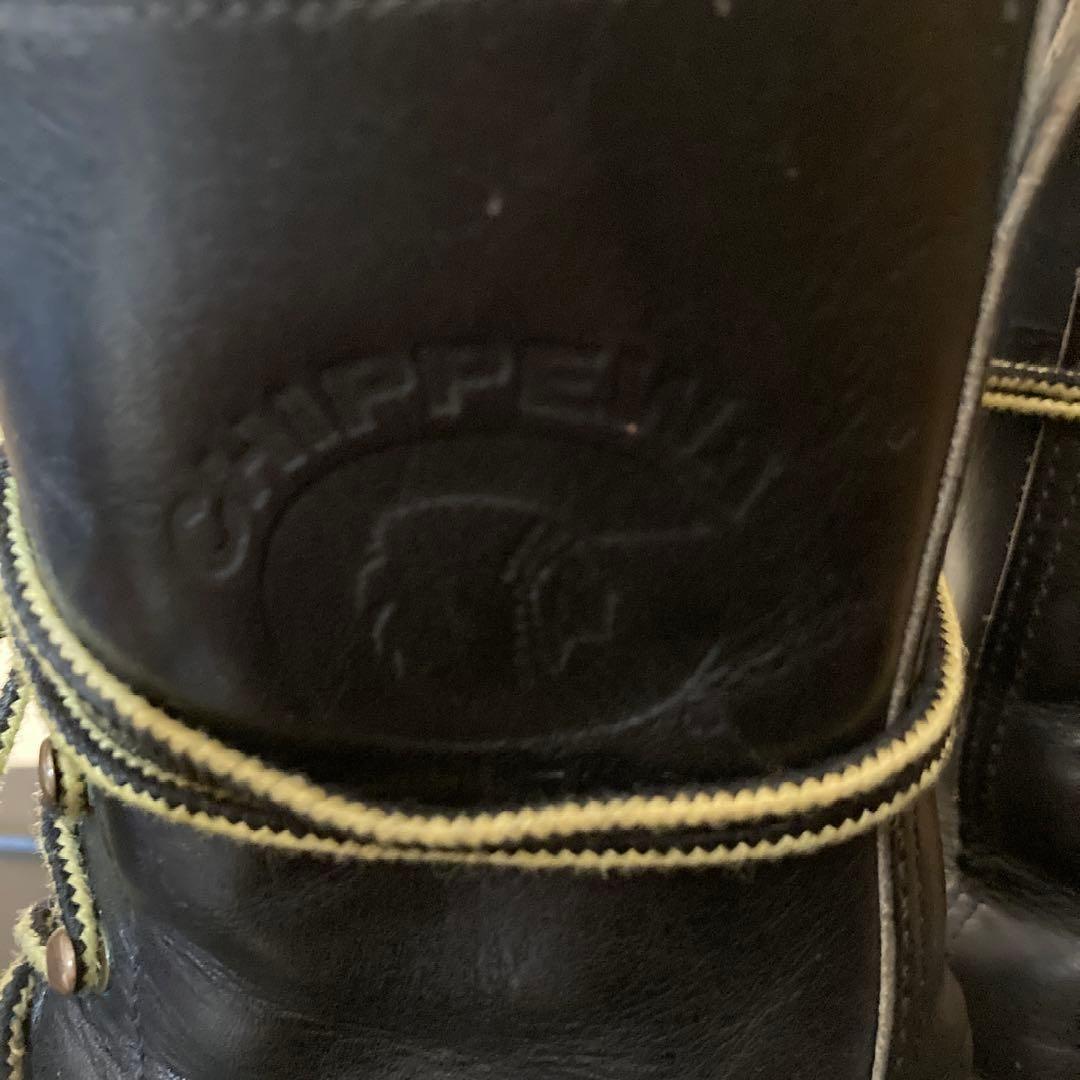 Chippewa ビンテージロガーブーツ 旧ロゴ 9EE