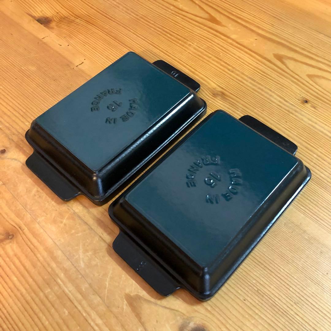 staub ストウブ ミニ レクタンギュラー 2枚