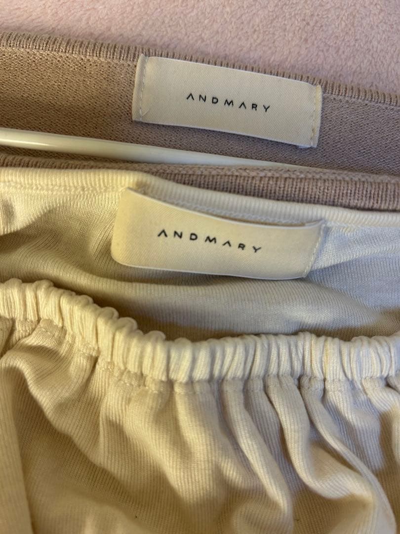 トップス andmary Sophia layered tops